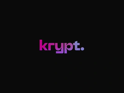 krypt - crypto trading app (WIP) crypto dribbble dribbbledesign mobile app motion graphics ui web3.0