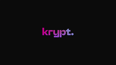 krypt - crypto trading app (WIP) crypto dribbble dribbbledesign mobile app motion graphics ui web3.0