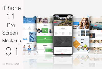 iPhone 11 Pro Screen Mock-up 01 iphone 16