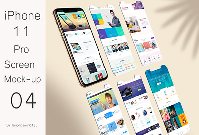 iPhone 11 Pro Screen Mock-up 04 iphone 16