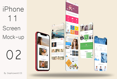 iPhone 11 Screen Mock-up 02 iphone 16