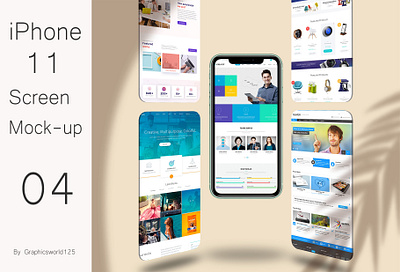 iPhone 11 Screen Mock-up 04 iphone 16