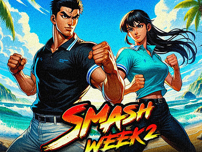 Solar Pros - SMASH PROS: Week 2 Competition Graphic ai branding business design digital freedomforever graphic design graphics instagram poster social media solar solar pros street fighter video game