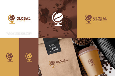 Cafe Logo brand branding cafe logo caffeine food logo foodie graphic design logo logo design restaurant logo visual identity