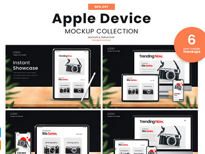 Apple Device Mockup Bundle 3d phone mockup instagram feed mockup instagram post mockup instagram profile ipad pro mockup iphone mockup psd mockup psd phone mockup smartphone mockup social media