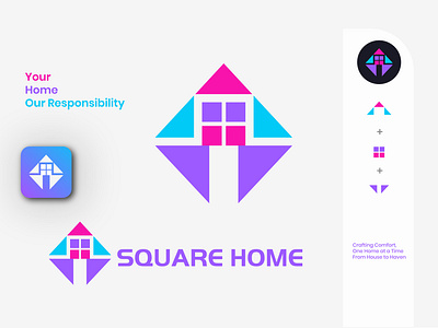 Real estate home logo app icone badge badge logo best logo branding clean logo design graphic design icone illustration logo minimal logo modern logo real estate logo website logo