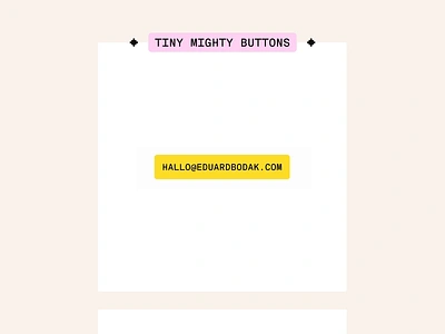 Tiny Mighty Buttons | Webflow CSS Buttons animation button button animation button hover button library clean components css hover interaction interface library micro animation micro interaction motion ui ui design ux ux design webflow