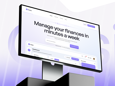 Money Management SaaS Website business design finance landing page finance website fintech landing page fintech website homepage live product money money control website money management landing page money management website saas saas website saas website design ui8 ui8 product uidesign uiux design webdesign