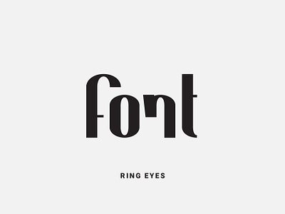 Ring Eyes Font font