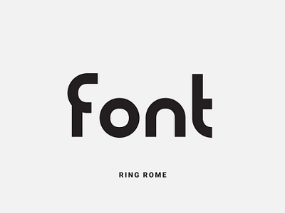 Ring Rome Font font