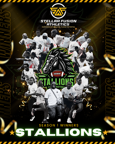 Flag Football Designs graphic design