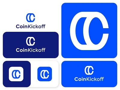 CoinKickoff branding c c logo clean coin coin logo design flat flat logo geometric logo graphic design letter c logo logo minimal minimal logo modern logo simple logo