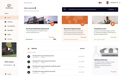 Dashobard UI- International Trading branding graphic design minimalist ui web