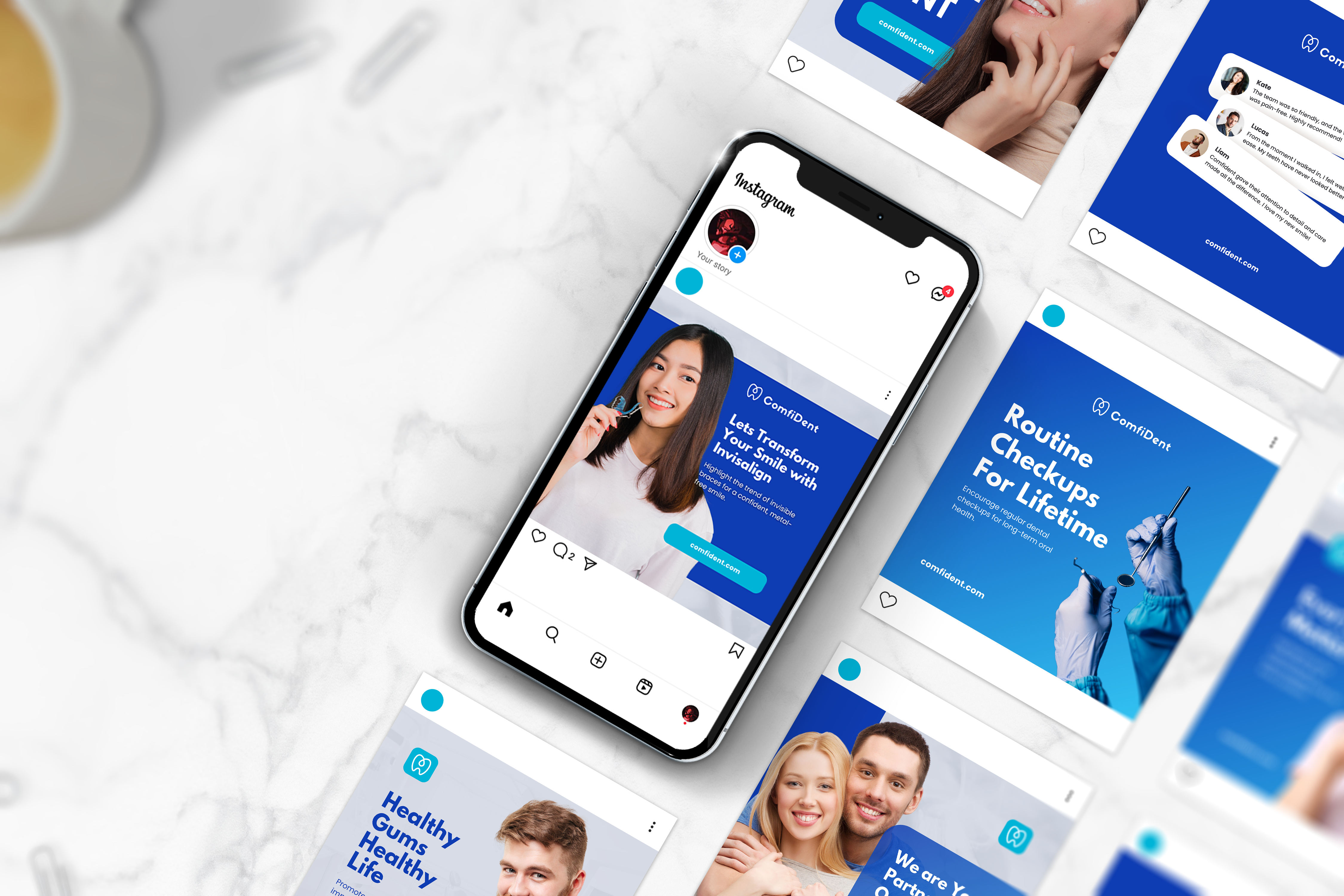 Example of Social Media Post Designs | 10 Templates