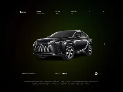 Lexus - Car Showcasing