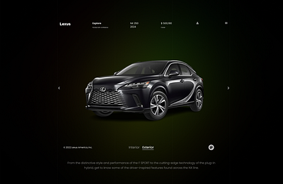 Lexus - Car Showcasing