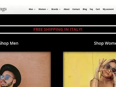 Clothings clothings ecommerce web design web developement