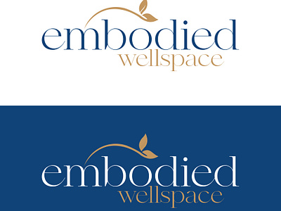 Embodied Wellspace logo design.