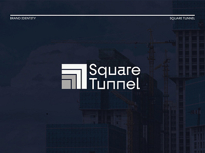 Square Tunnel Brand Identity Project branding graphic design logo