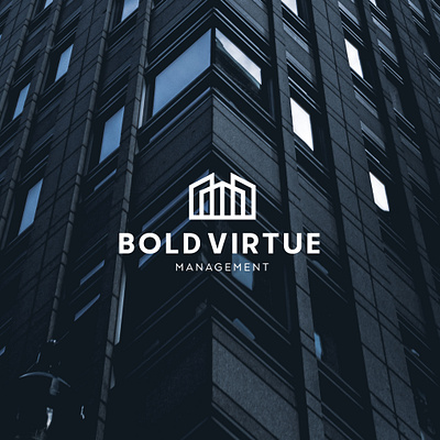 Logo for Bold Virtue - Property bold branding building business creative elegant financial font stylized graphic design illustration investment lawyer logo management photoshop professional property real estate vector virtue