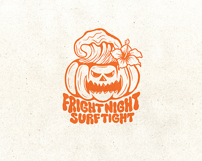 Halloween Surfing Art concept graphic design halloween halloween art halloween surfing illustration jack october 31 pumpkin surf surf illustration surfing wave waves