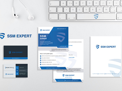 Business Card and Stationery Design notepad