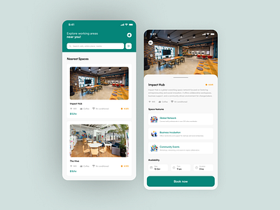 Co-Working space booking app concept admin app apple apple design apple ui appledesign booking branding dashboard design designer ios design mobile mobile app mobile app design mobile application ui ux uxdesign uxdesigner