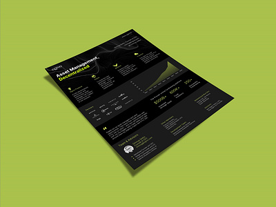 One Pager-Flyer branding brochure design executive summery flyer google slide graphic design investor teaser one pager pitch deck powerpoint template presentation design