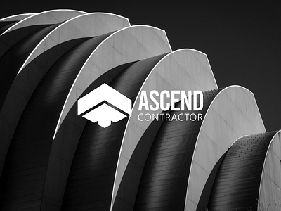 ASCEND LOGO | CONTRACTOR COMPANY LOGO arrow logo branding company brand company logo contractor logo home renovation logo house logo house renovation logo icon logo logo minimalist logo modern logo pictorial logo professional logo visual brand visual identity