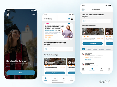 Scholarship Application Mobile App