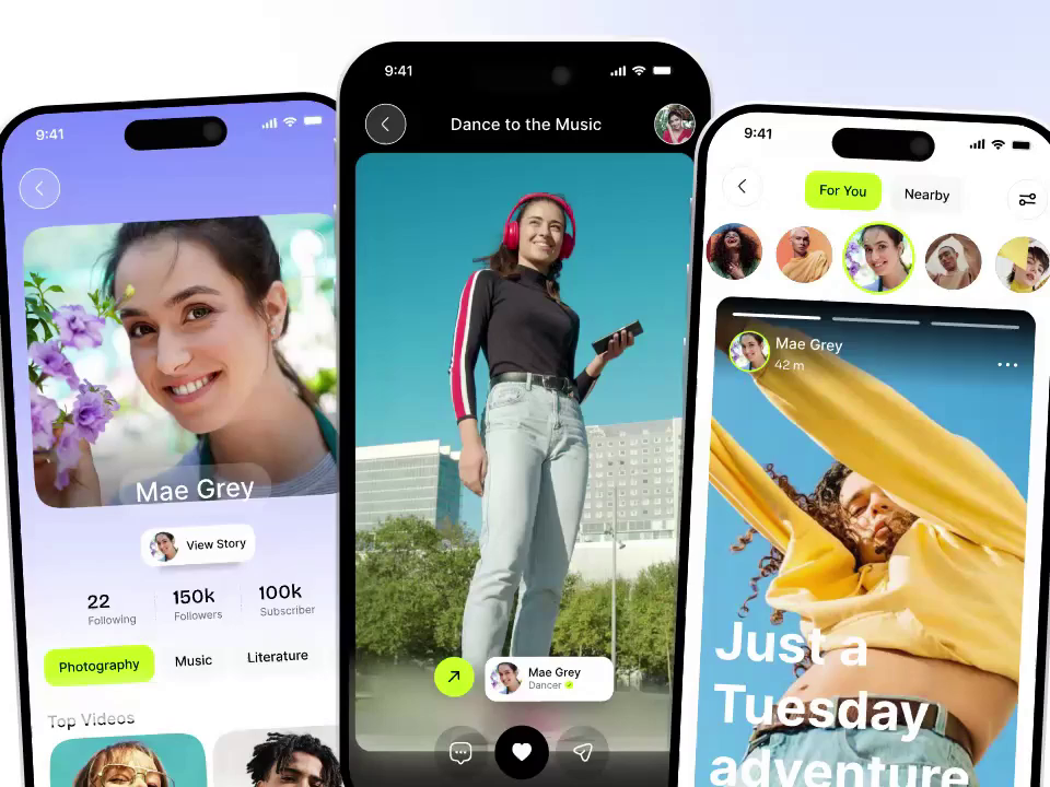 Example of Mobile App Design UI UX