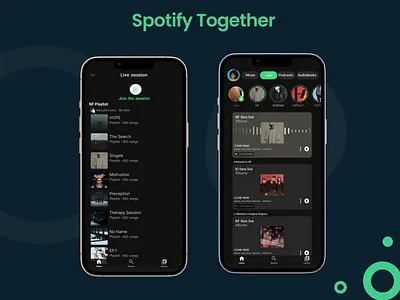 Spotify Together ui ux