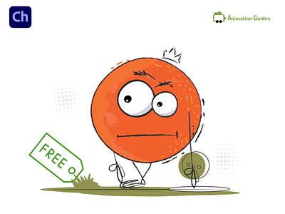 Download Puzie the Orange – The Funniest Free Puppet adobe puppet animated character animation cartoon character character animator character design design download free free download free puppet freebie illustration orange puppet