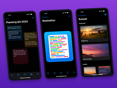 Native - iOS File Editing Screens app ui design design for ios app digital design ios app ios app design ios app ui ios ui mobile app mobile app design mobile app ui native app design native ios app native ios design product design ui ui for app ui for ios ui for ios app uiux