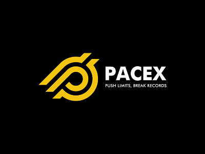 PaceX sportswear brand logo design, unused logo activewear brand identity branding clothing fashion fitness fitnesswear gym gymwear identity logo logo design logos logotype sports sports brand logo sports clothing brand logo sports logo streetwear style