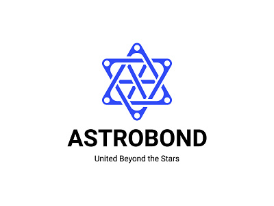 Astrobond team logo design blue brand identity branding design icon identity logo logo design logodesigner logomark logos logotype minimal logo modern logo monogram symbol team team logo team logo design teamwork