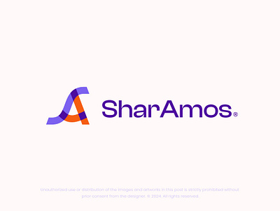 SharAmos Brand Identity Design amos as logo brand identity branding creativemiah logo logo design logosohel modern logo sa letter mark sa logo sa tech logo software tech logo technology ui ux