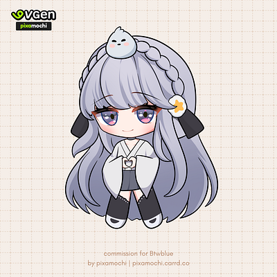 Cute Chibi Commission chibi commission cutechibi fullbodychibi noai simplechibi