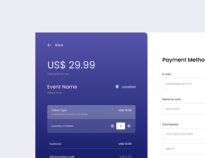 Tixly - Checkout Page app app design branding checkout checkout page daily ui dashboard design dribbble graphic design illustration logo payment ui ux uxui design vector web app web design web page