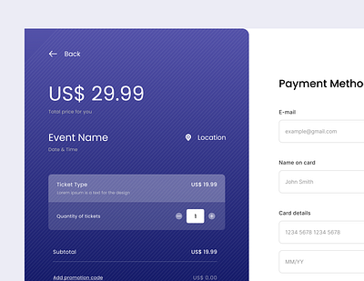 Tixly - Checkout Page app app design branding checkout checkout page daily ui dashboard design dribbble graphic design illustration logo payment ui ux uxui design vector web app web design web page