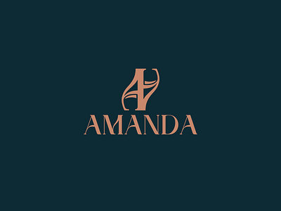 AMANDA LOGO DESIGN a logo apparel logo brand identitiy branding combination logo company logo feminine logo hijab brand hijab logo lettermark logo logo minimalist logo modern logo muslim apparel logo professional logo visual visual brand woman logo wordmark logo