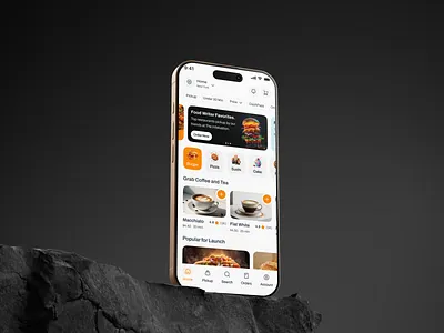 Food Delivery Mobile App app app design branding delivery app food food app food delivery food delivery mobile app foodi mobile mobile app product design re design app ui ui design uiux mobile app ux