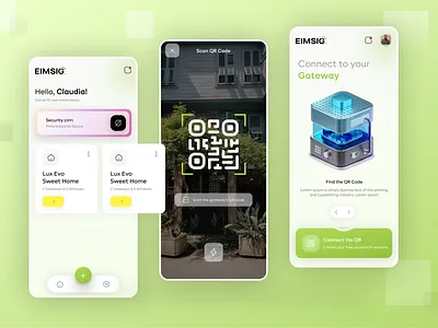Smart Home Security: Control & Protect with Ease app ui dashboard ui design system digital interface door lock control home automation interactive design mobile app design real time monitoring responsive ui smart lock system uiux user centered design user experience visual design wireframes