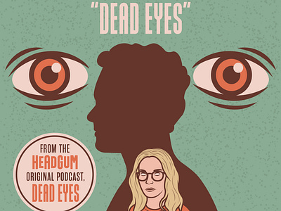 AIMEE MANN "DEAD EYE"- VINYL COVER album album art album cover band band art design graphic design illustration illustrator music musician record record cover