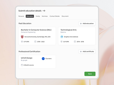 Submit details (HRM Software) Saas certificate cources design details education employee hr management hrm hrm software hxm saas saas design saas software software ui uiux ux