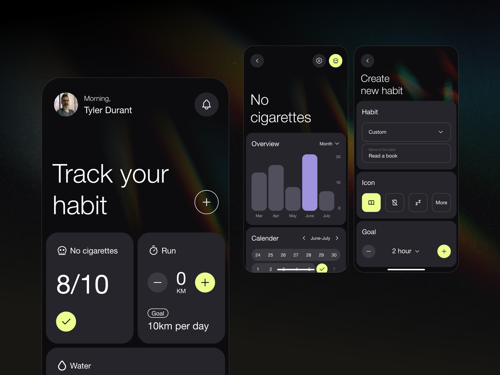 Example of Health Care Mobile App Design