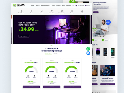 YAMCO Wireless Website Design bootstrap creative website clean website cleandesign ecommerce website figma figma design interactive design interactive website mobile website shop website technology website ui design user interface uxui design website zeeshan tejani