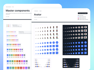 Avatar - Design system avatar component design system ui ui design