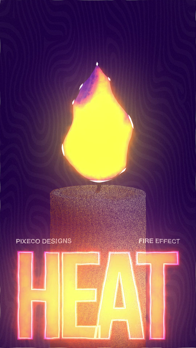🔥Bringing the heat with this fiery animated poster. aftereffects animation design graphic design motion graphics poster