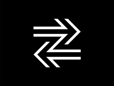 Z + arrow arrow brand branding design direction icon identity illustration lettermark line logo logo design mark minimal monogram movement symbol z z logo z mark